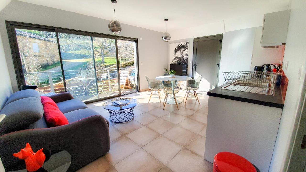Le Nid Discret Avec Balcon Et Parking Prive Gratuit Apartment Sarlat-la-Canéda Exterior foto